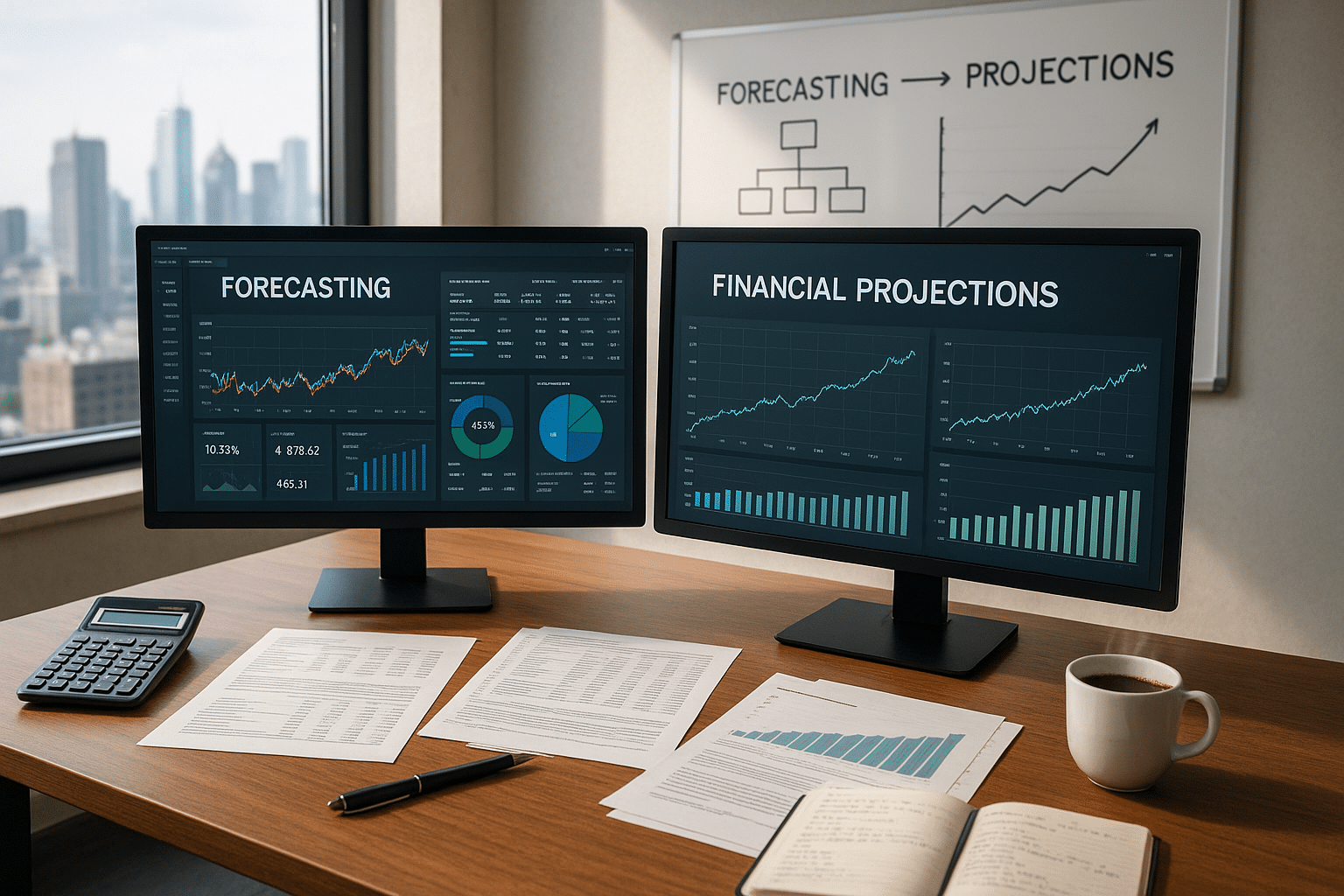 Forecasting vs. Financial Projections